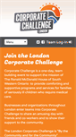 Mobile Screenshot of londoncorporatechallenge.com